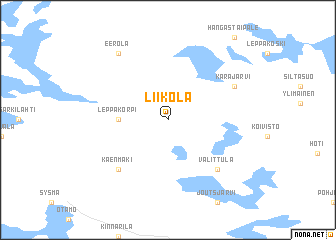 map of Liikola