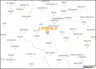 map of Liivaküla