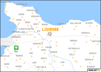 map of Liivamäe