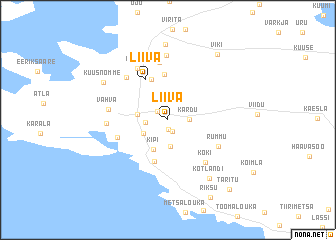 map of Liiva