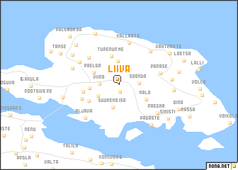 map of Liiva