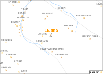 map of Lījand