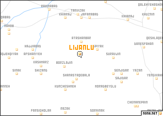 map of Lījānlū