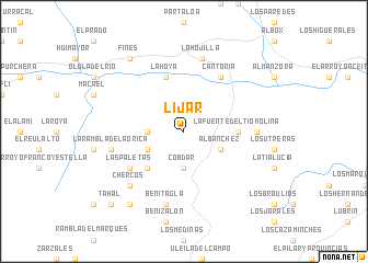 map of Lijar