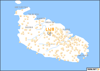 map of Lija