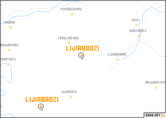 map of Lijiabaozi