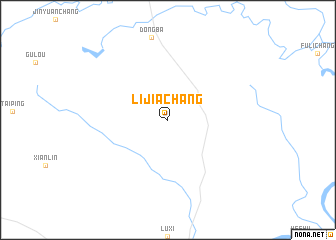 map of Lijiachang