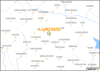 map of Lijiachong