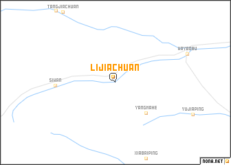 map of Lijiachuan