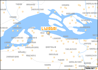 map of Lijiadai