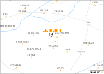 map of Lijiadian