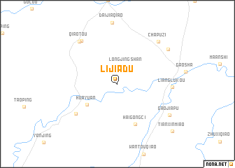 map of Lijiadu