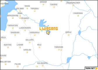 map of Lijiagang