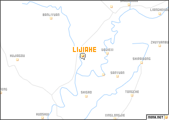 map of Lijiahe