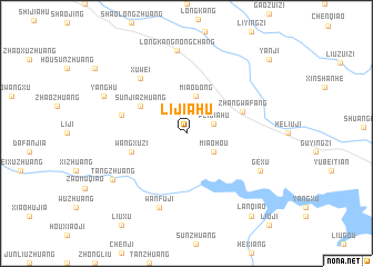 map of Lijiahu