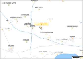 map of Lijiakou