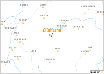 map of Lijialing