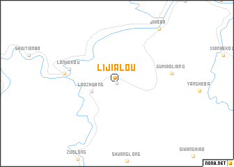 map of Lijialou