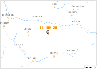 map of Lijiamiao