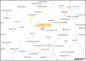map of Lijiaocun