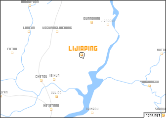 map of Lijiaping