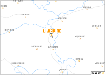 map of Lijiaping