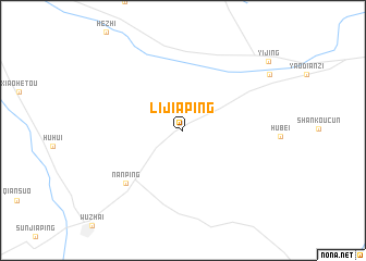 map of Lijiaping