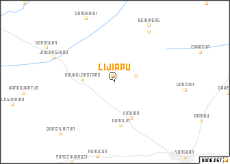 map of Lijiapu