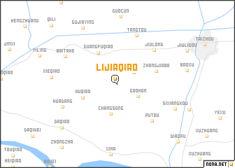 map of Lijiaqiao