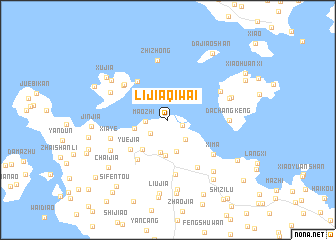 map of Lijiaqiwai