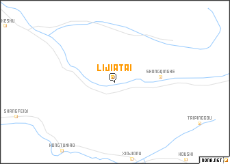 map of Lijiatai