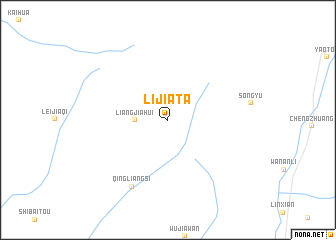 map of Lijiata
