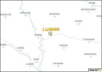 map of Lijiawan