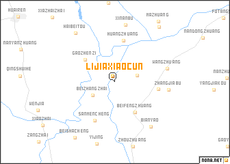 map of Lijiaxiaocun