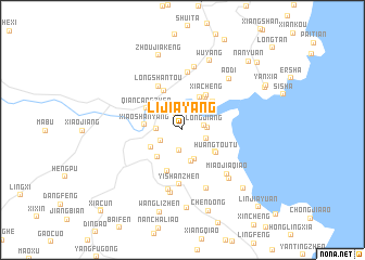 map of Lijiayang