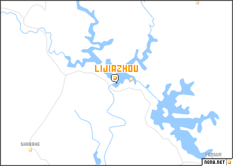 map of Lijiazhou