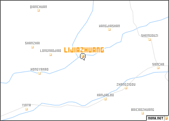 map of Lijiazhuang