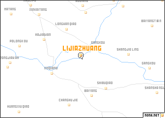 map of Lijiazhuang