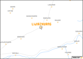 map of Lijiazhuang