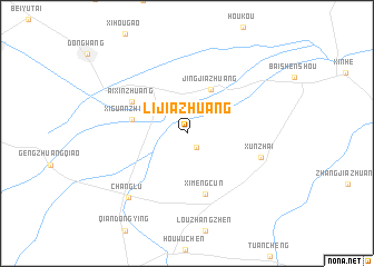 map of Lijiazhuang