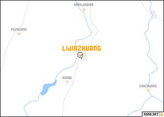 map of Lijiazhuang