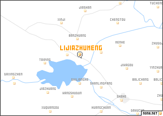 map of Lijiazhumeng