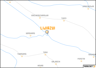 map of Lijiazui