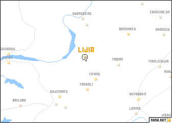 map of Lijia