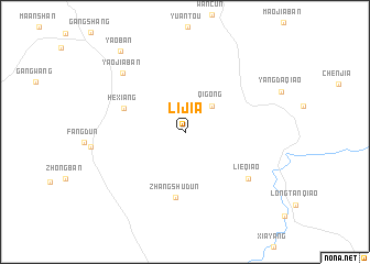 map of Lijia