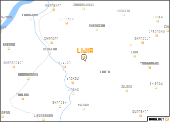 map of Lijia