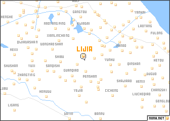 map of Lijia