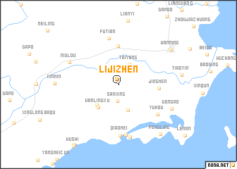 map of Lijizhen