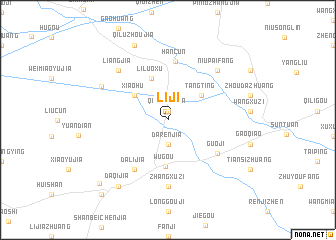 map of Liji