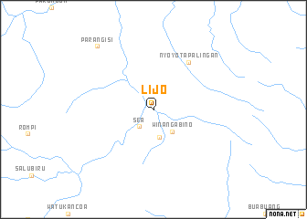 map of Lijo